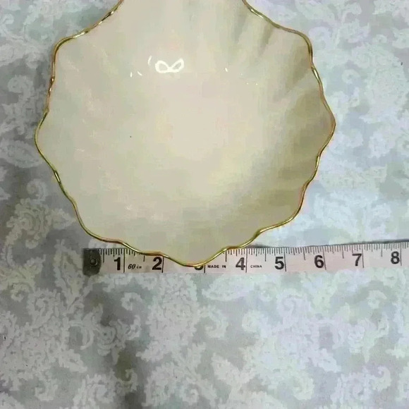 Lenox porcelain candy dishes SET OF 2 ivory - Picture 9 of 12